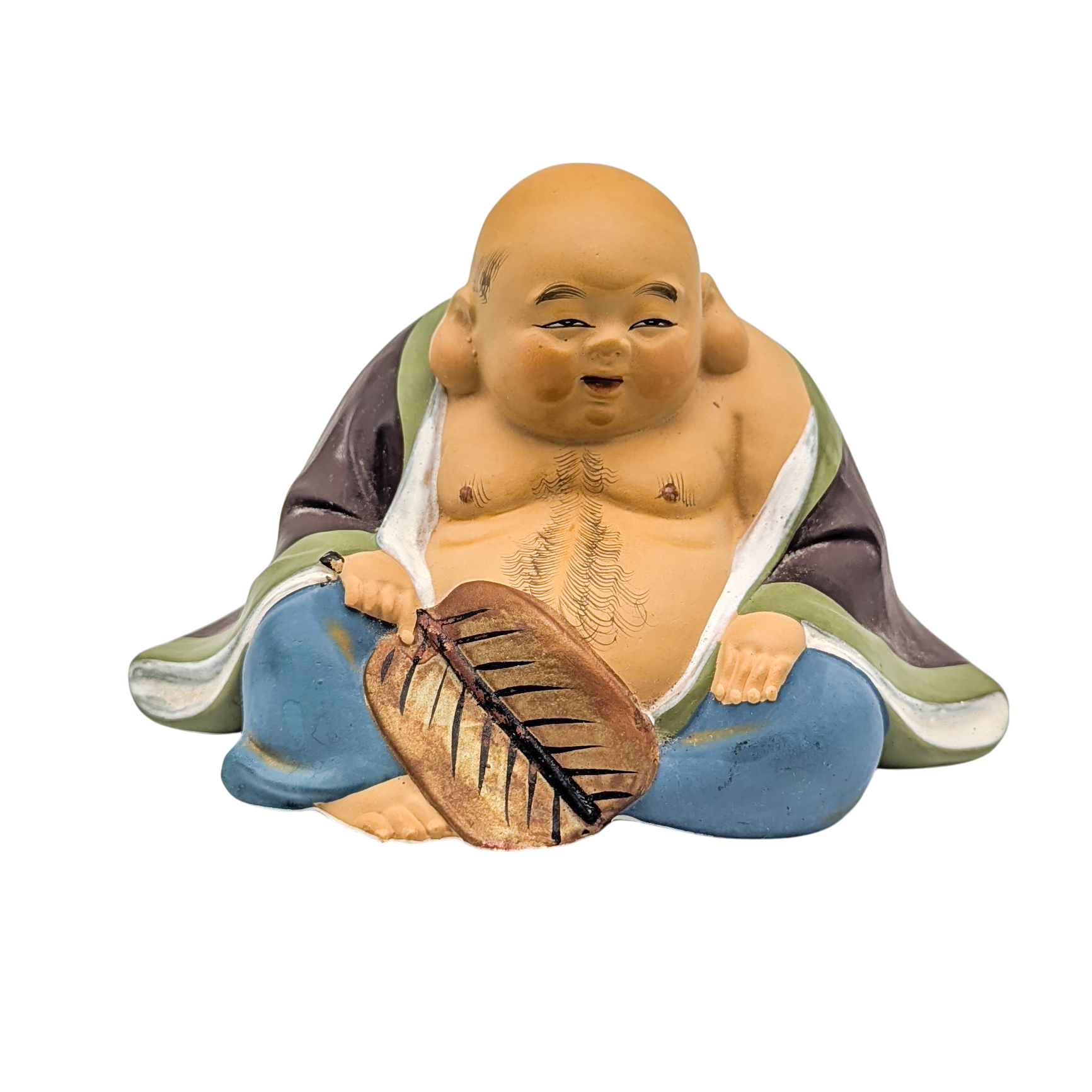 Vintage Japanese Baby Hotei Buddha Hakata Doll