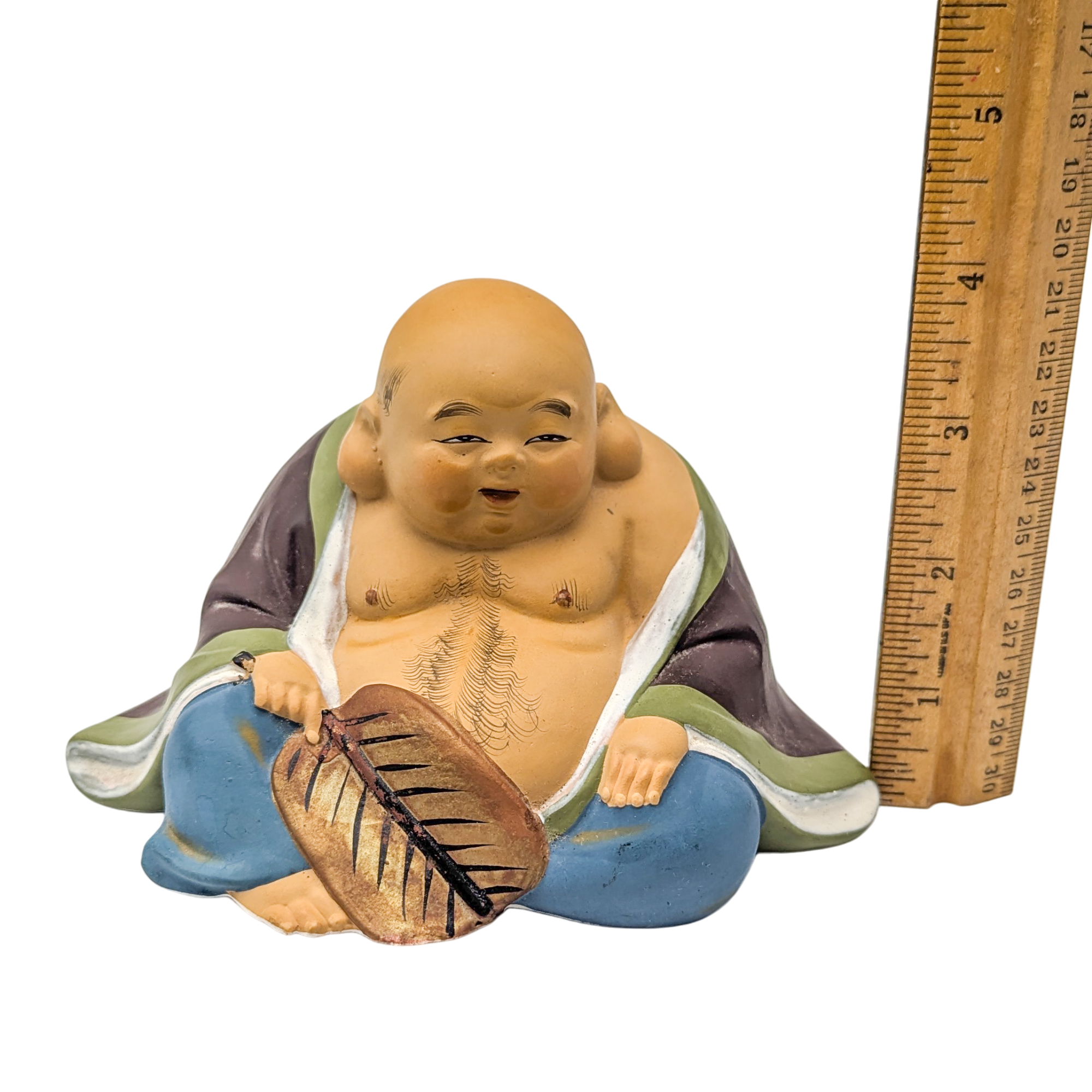 Vintage Japanese Baby Hotei Buddha Hakata Doll