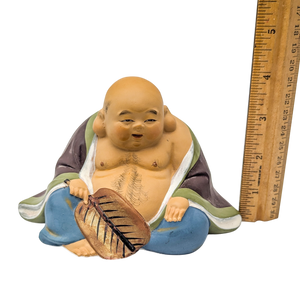 Vintage Japanese Baby Hotei Buddha Hakata Doll