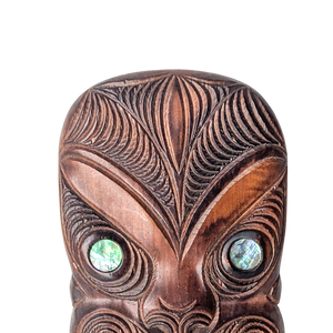 Vintage Maori Wood Mask