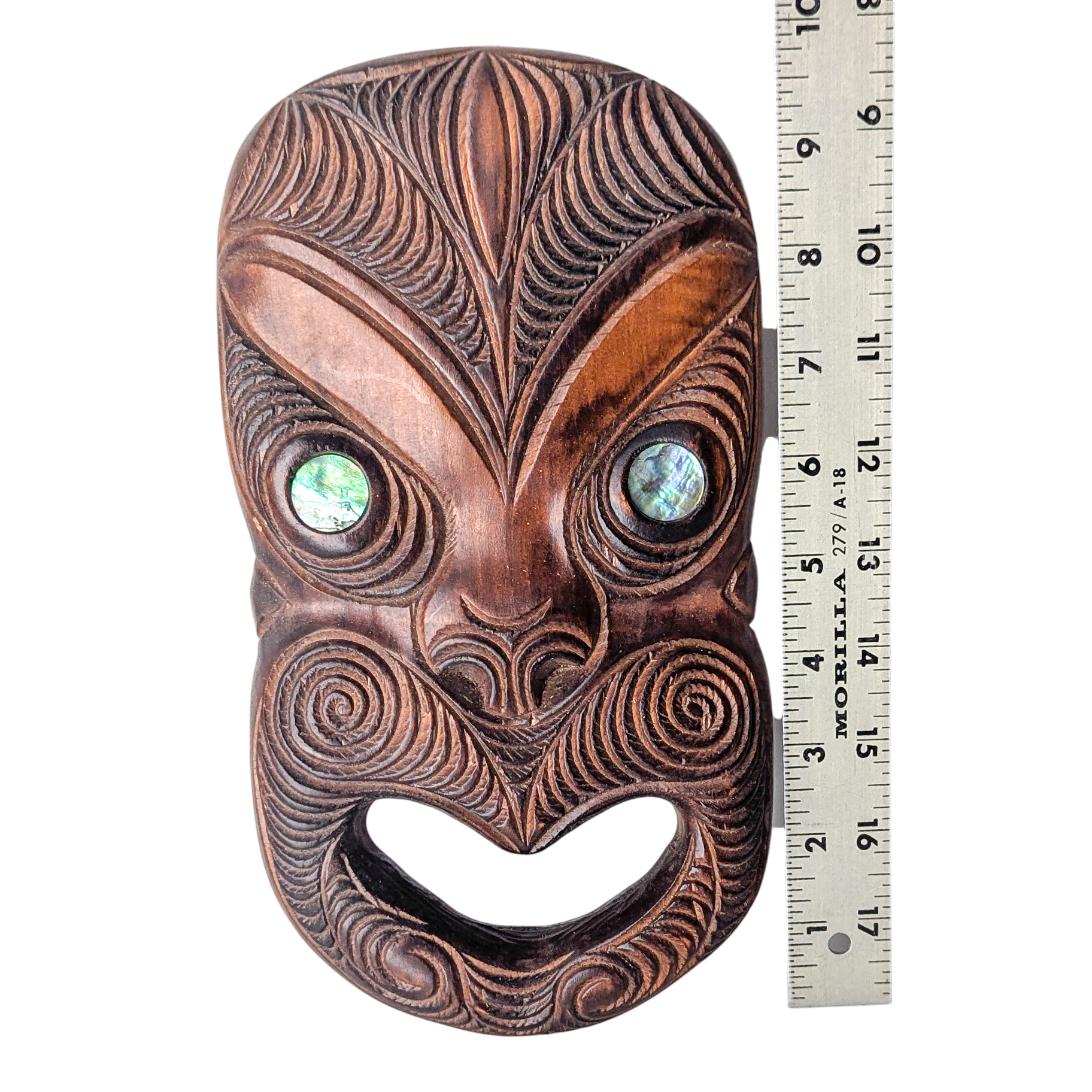 Vintage Maori Wood Mask