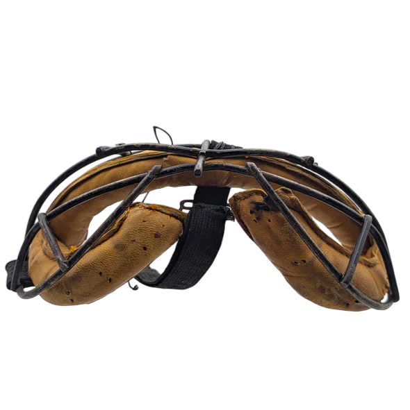 Antique 19th Century Leather Catchers Mask