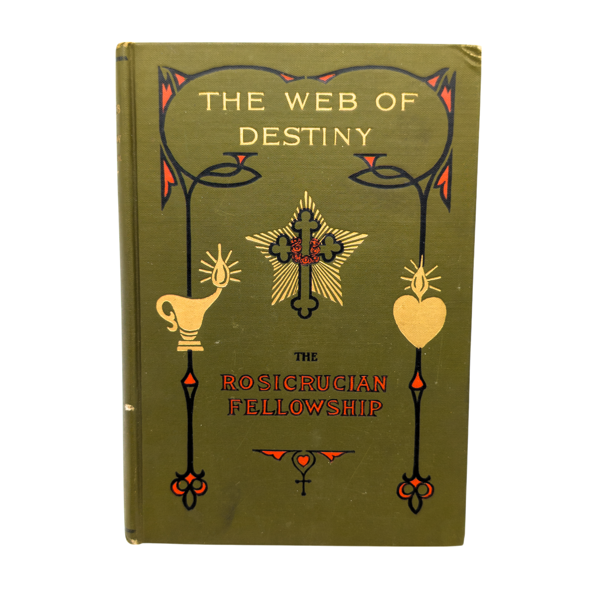 Antique Rosicrucian Fellowship Book: The Web of Destiny