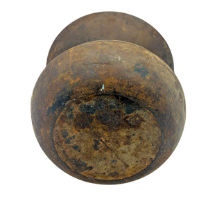 Antique Enameled Cast Iron Spittoon Cuspidor