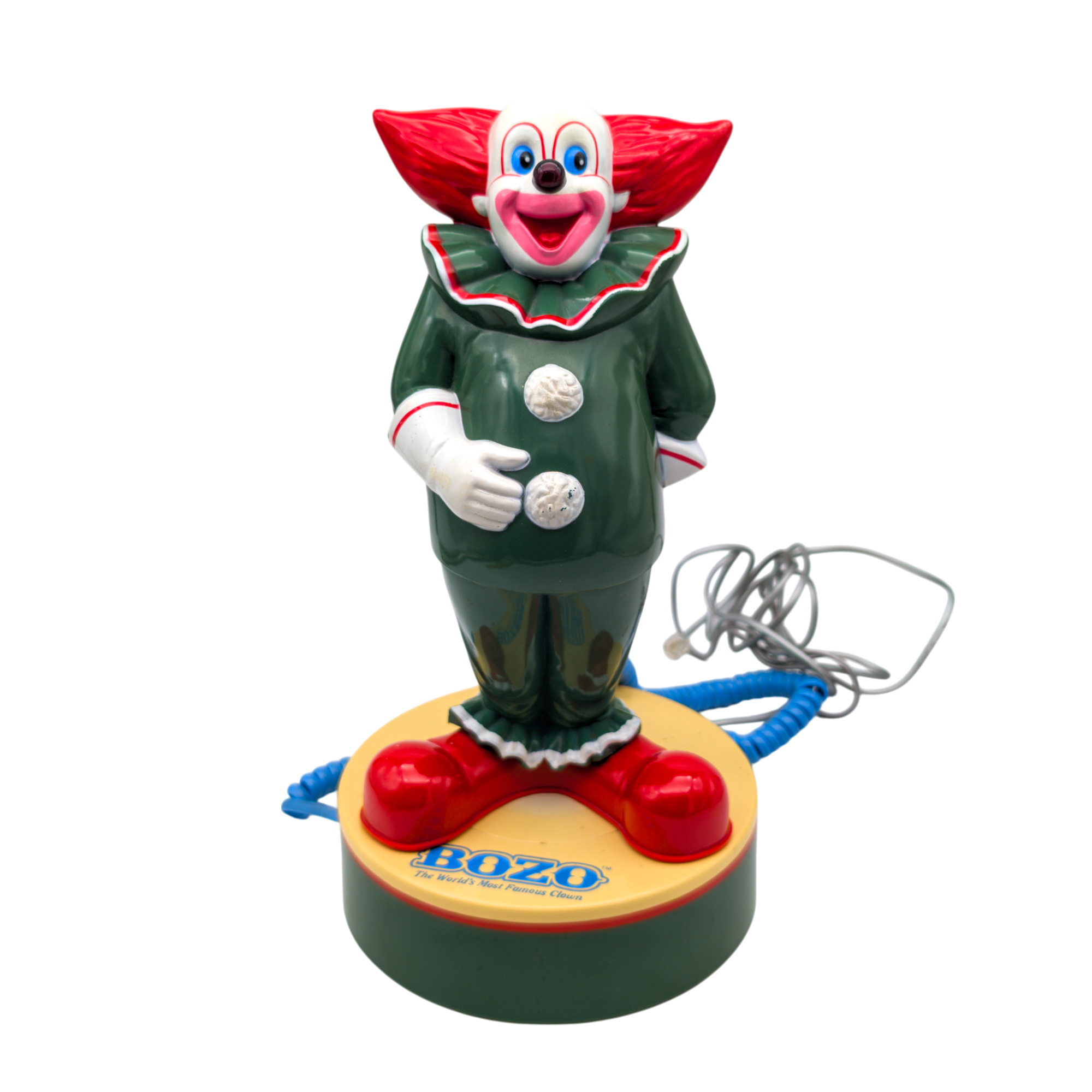 Vintage Bozo the Clown Telemania Phone