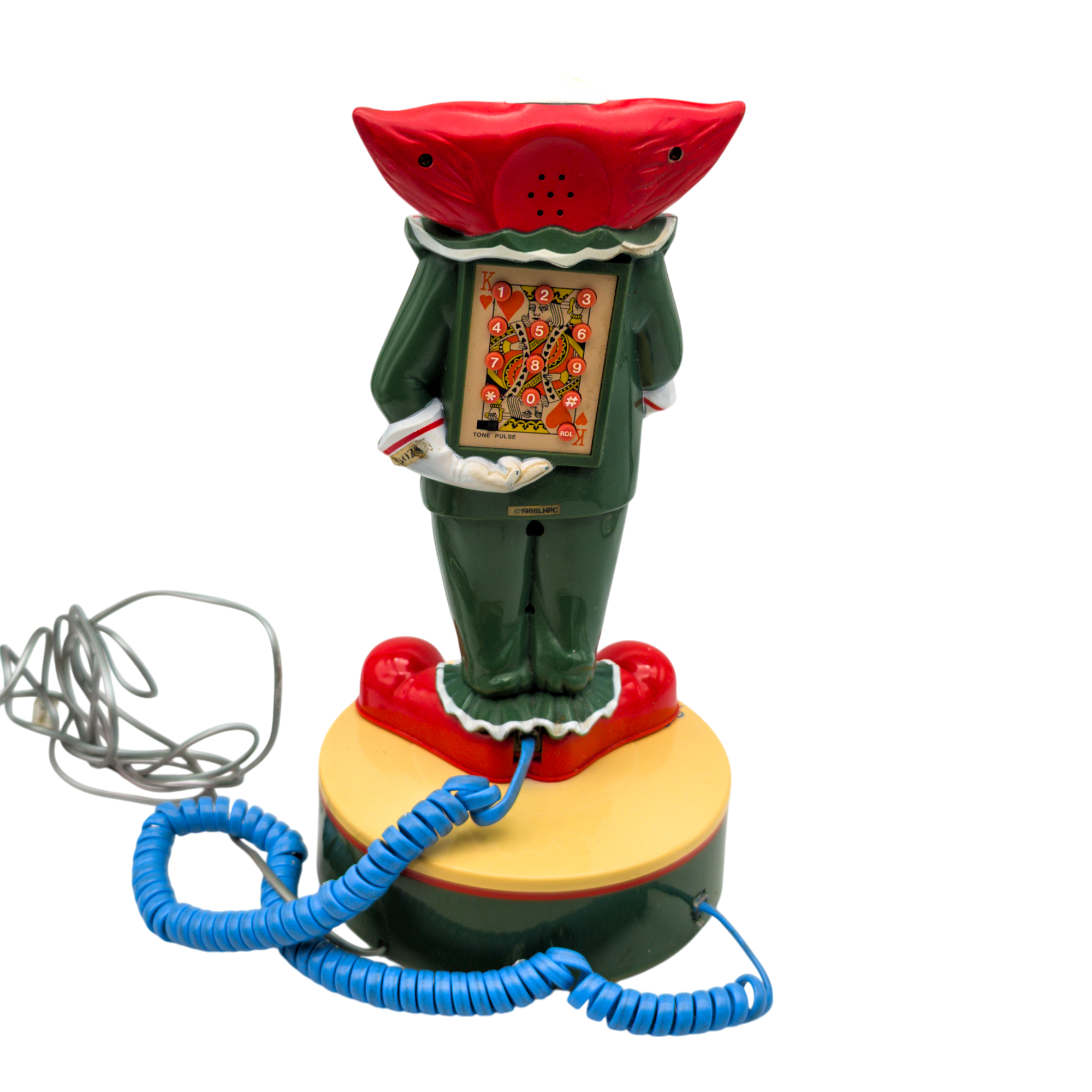 Vintage Bozo the Clown Telemania Phone