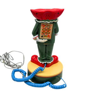 Vintage Bozo the Clown Telemania Phone