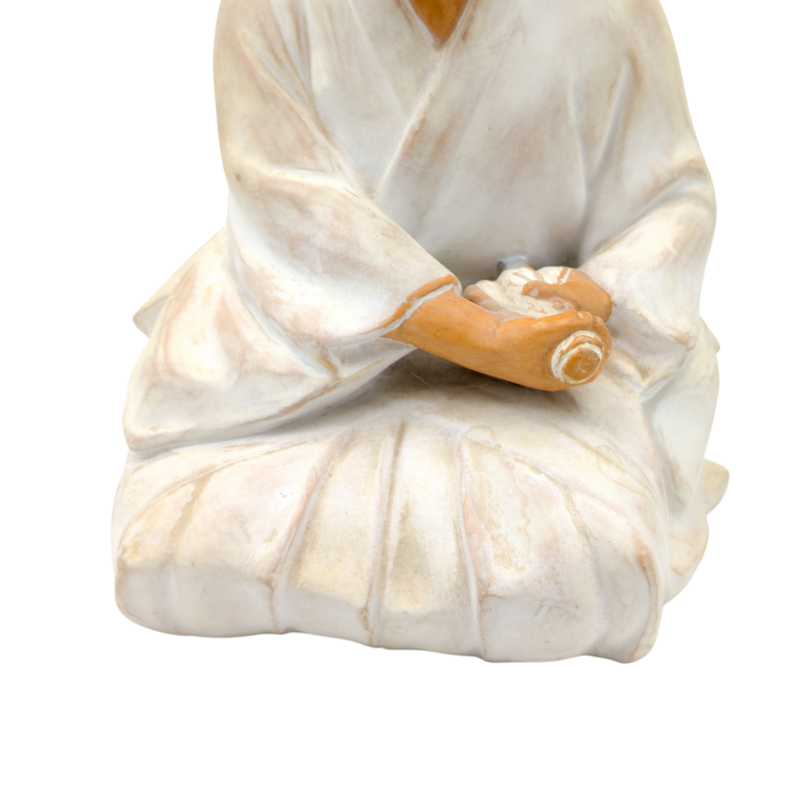 Vintage Japanese Hakata Doll Samurai Performing Seppuku