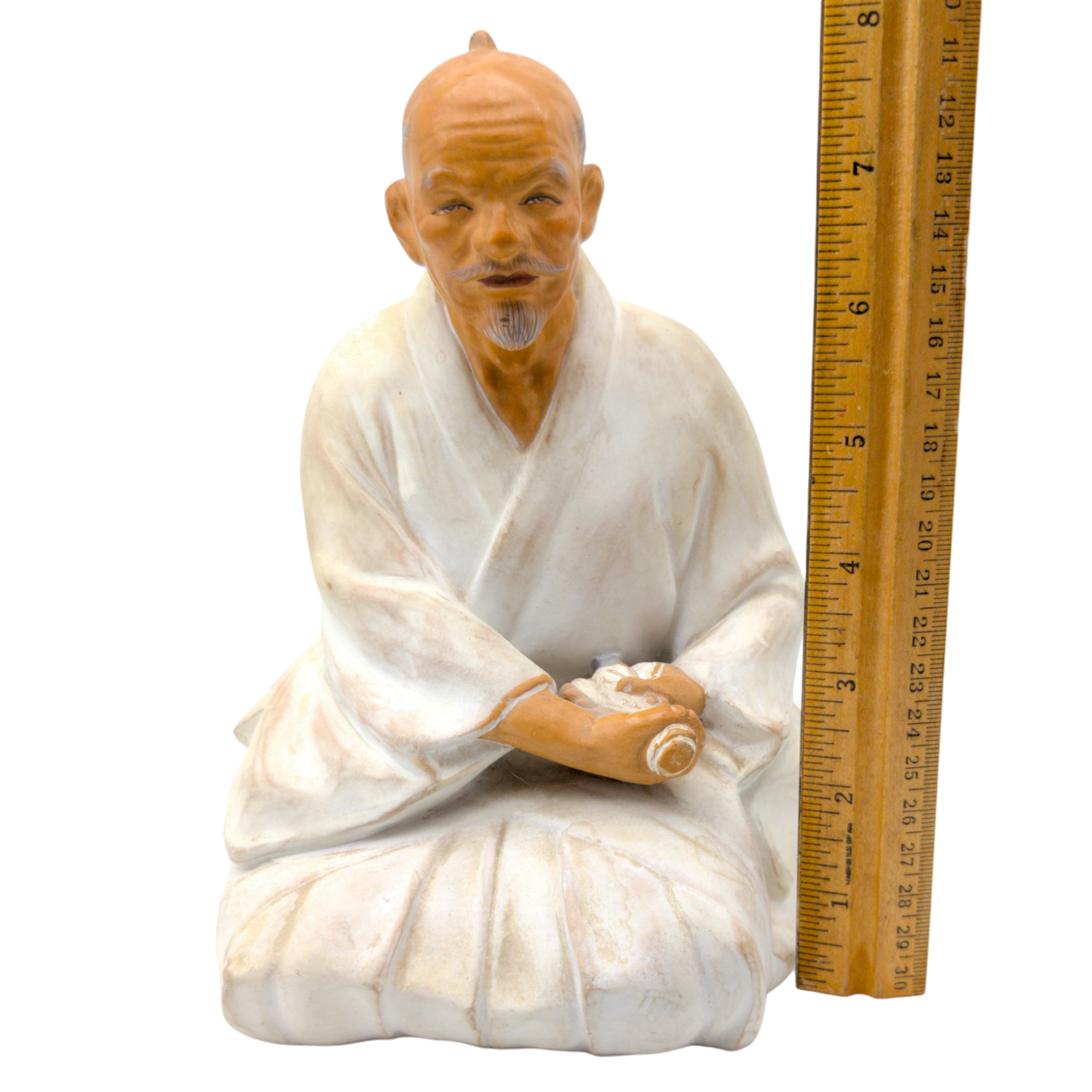 Vintage Japanese Hakata Doll Samurai Performing Seppuku