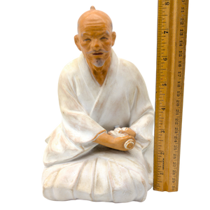 Vintage Japanese Hakata Doll Samurai Performing Seppuku