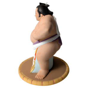 Vintage Japanese Sumo Wrestler Hakata Doll Statue