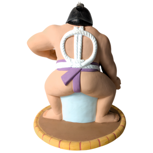 Vintage Japanese Sumo Wrestler Hakata Doll Statue
