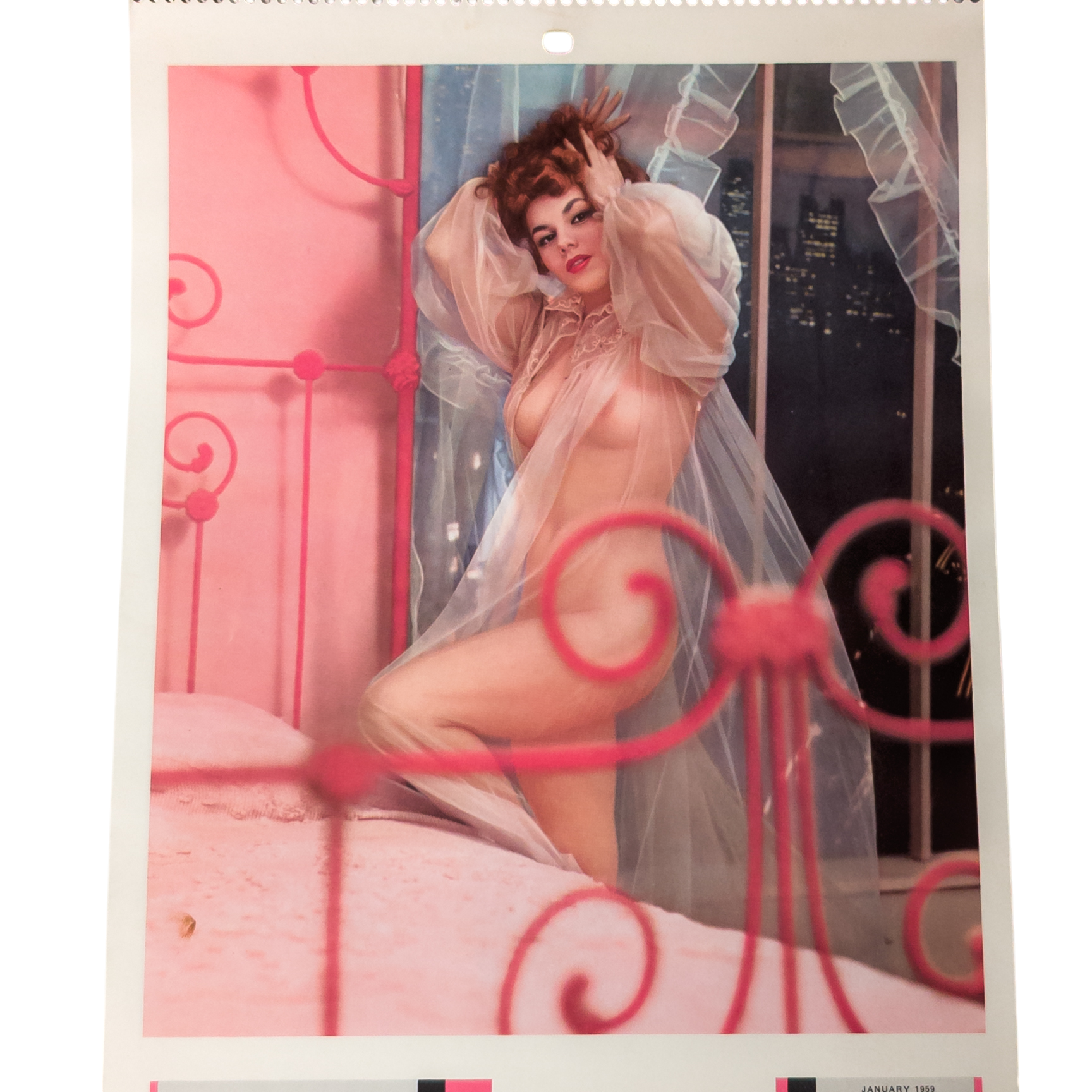 Vintage 1959 Playboy Playmates Calendar in Sleeve