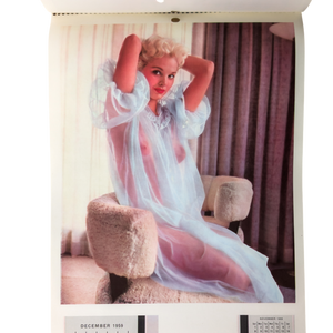 Vintage 1959 Playboy Playmates Calendar in Sleeve