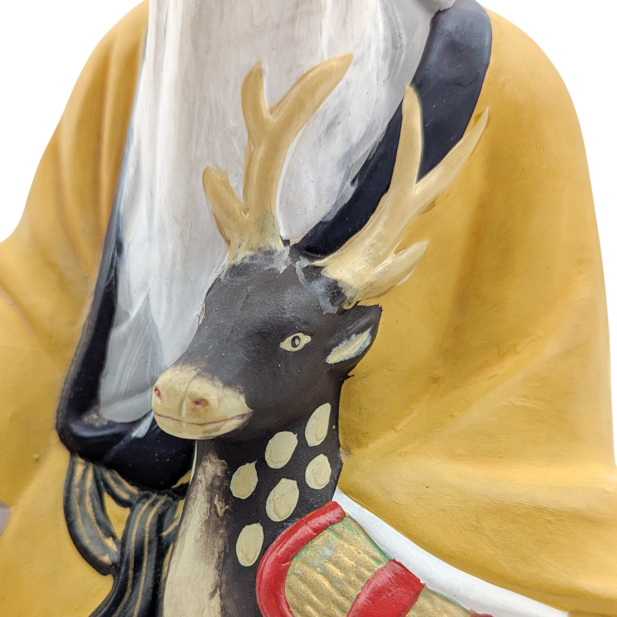 Vintage Japanese Hakata Doll Jurojin God of Wisdom