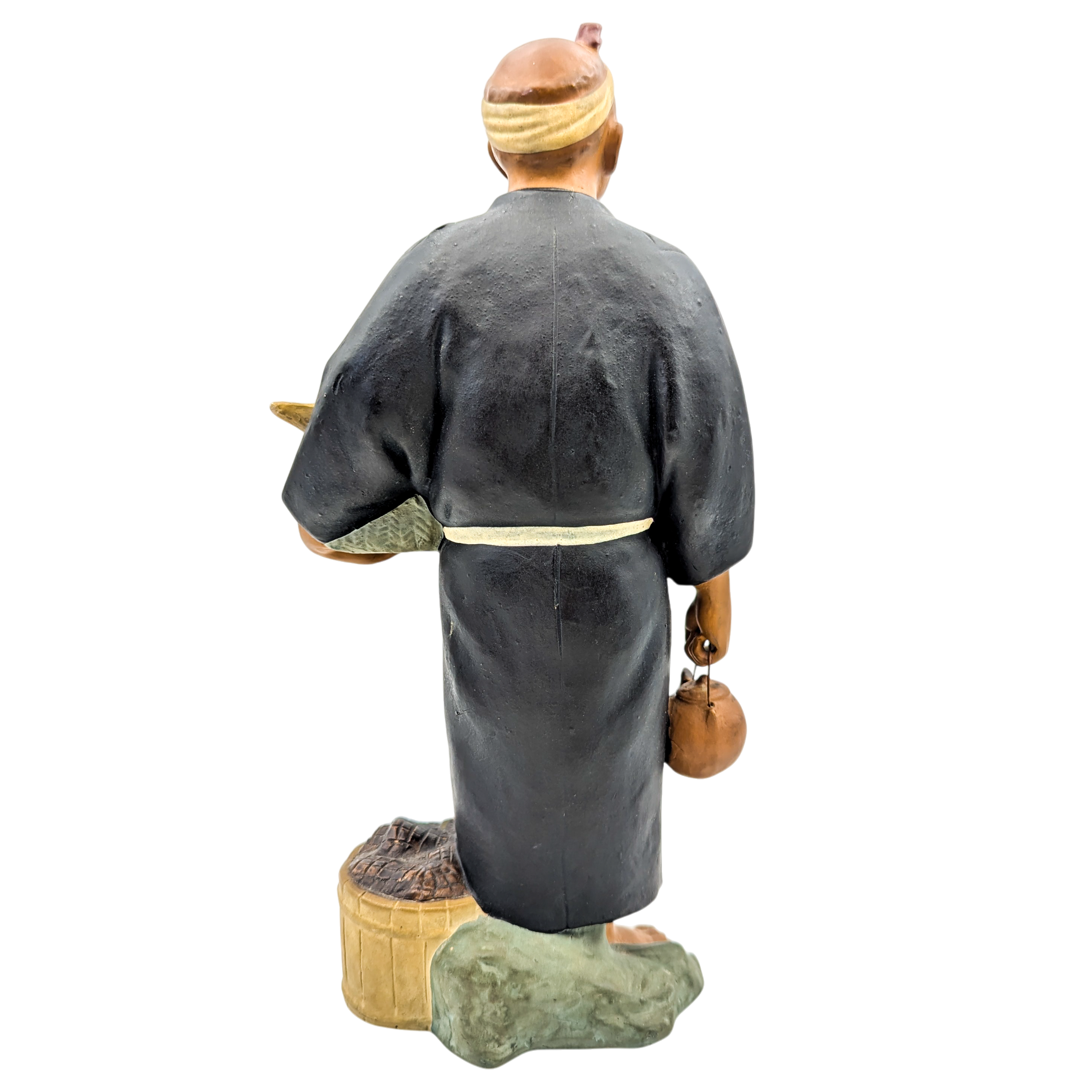 Vintage Japanese Hakata Doll Fish Monger