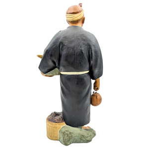 Vintage Japanese Hakata Doll Fish Monger