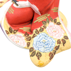Vintage Japanese Seated Geisha Hakata Doll Figurine