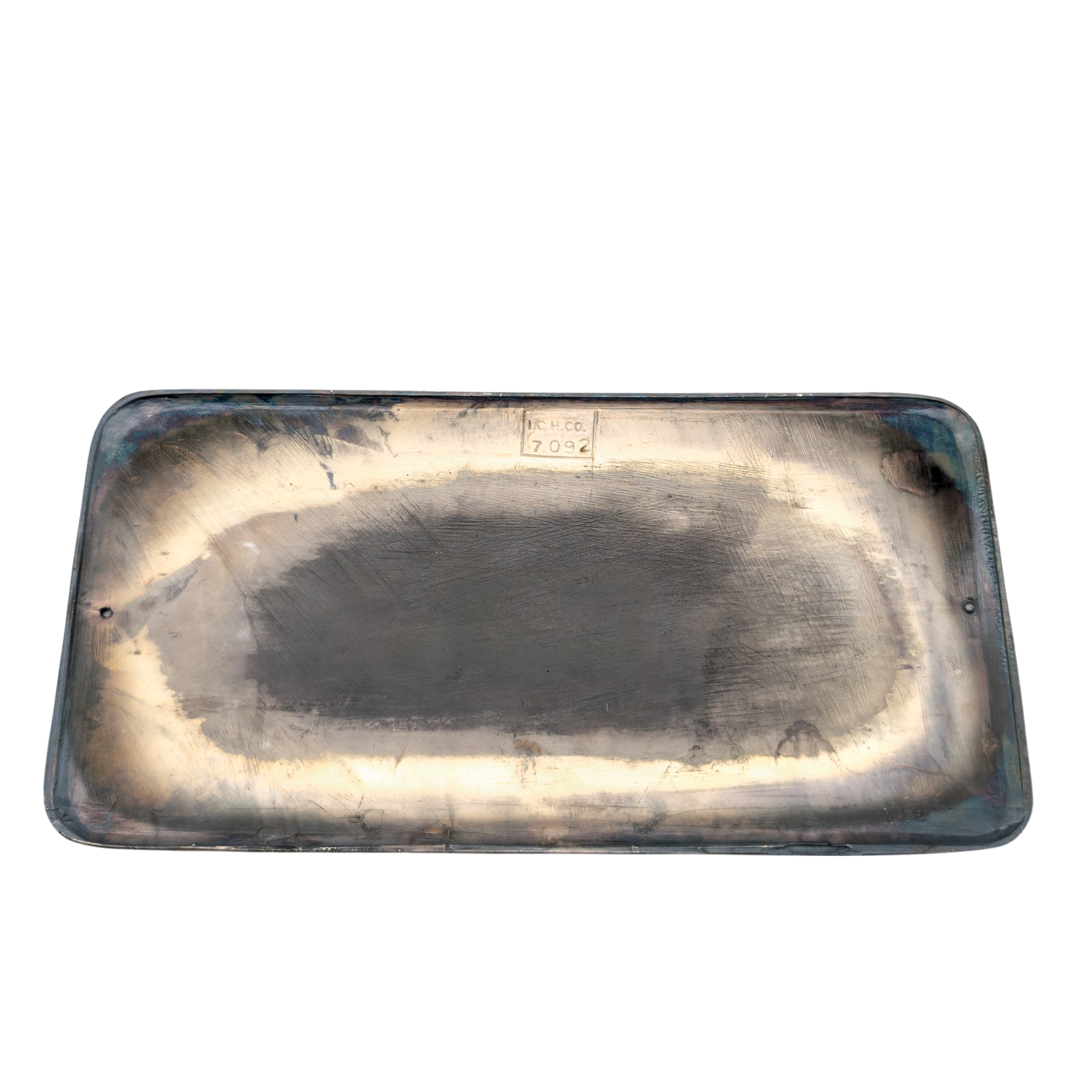 Vintage Silverplate "Daddy" Casket Plaque