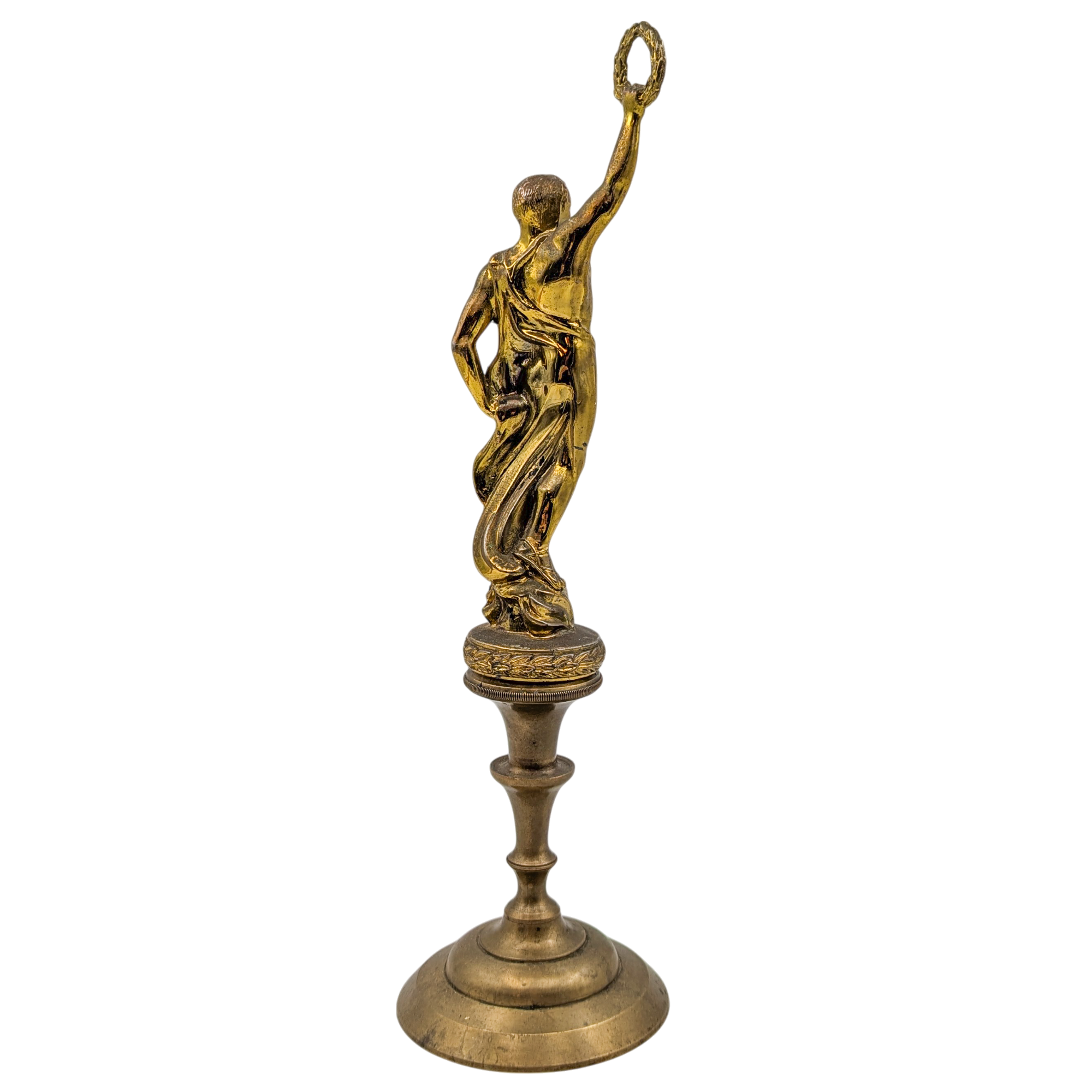 Vintage Brass Victory Trophy