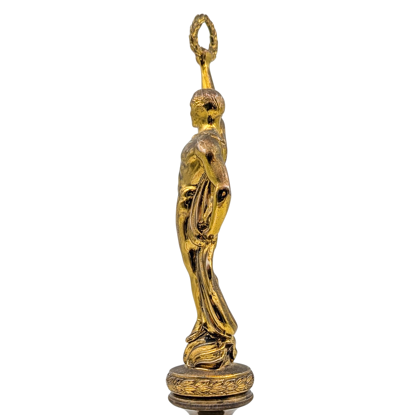 Vintage Brass Victory Trophy