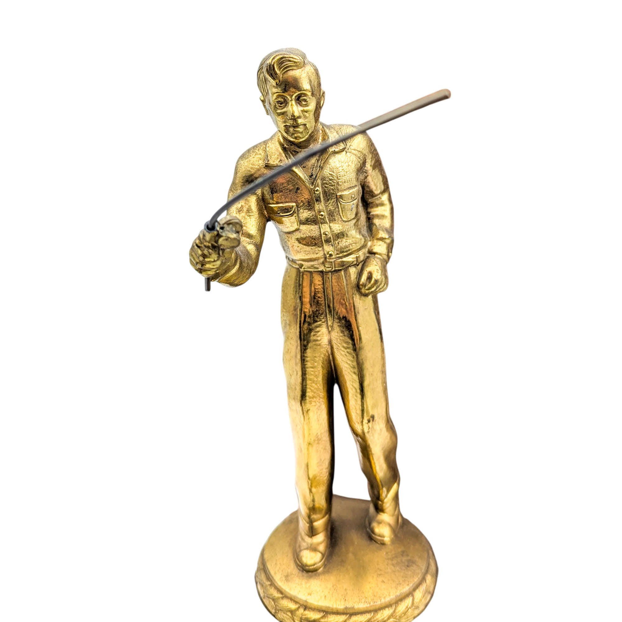 Vintage 1940s Sport Fishing Trophy