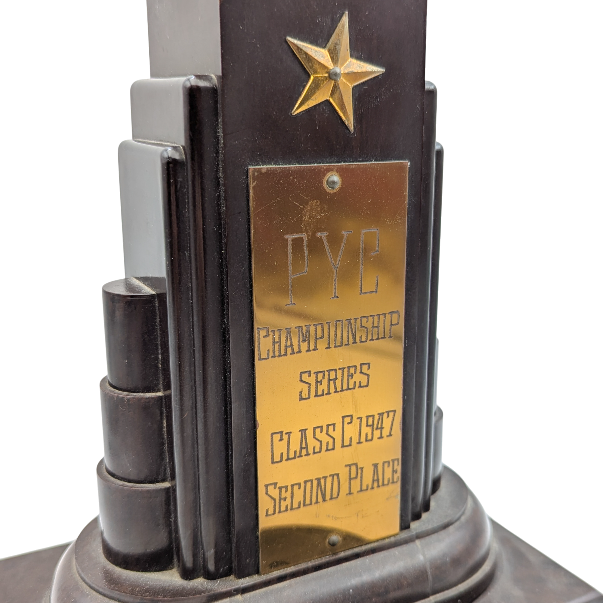 Vintage 1947 PYC Championship Trophy
