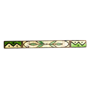 Antique Art Nouveau Guilloche Enamel Bar Brooch