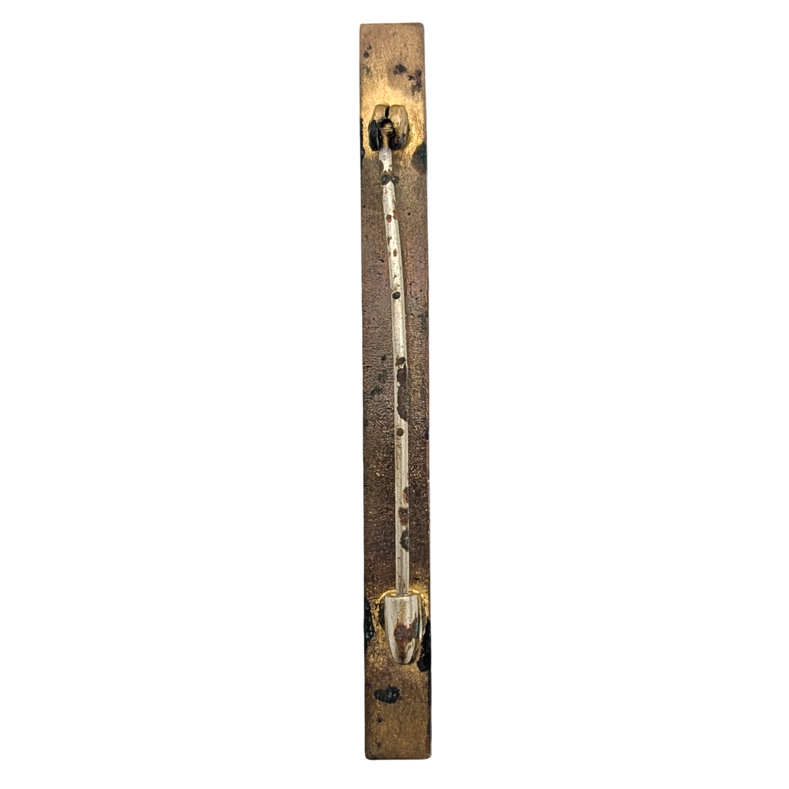Antique Art Nouveau Guilloche Enamel Bar Brooch
