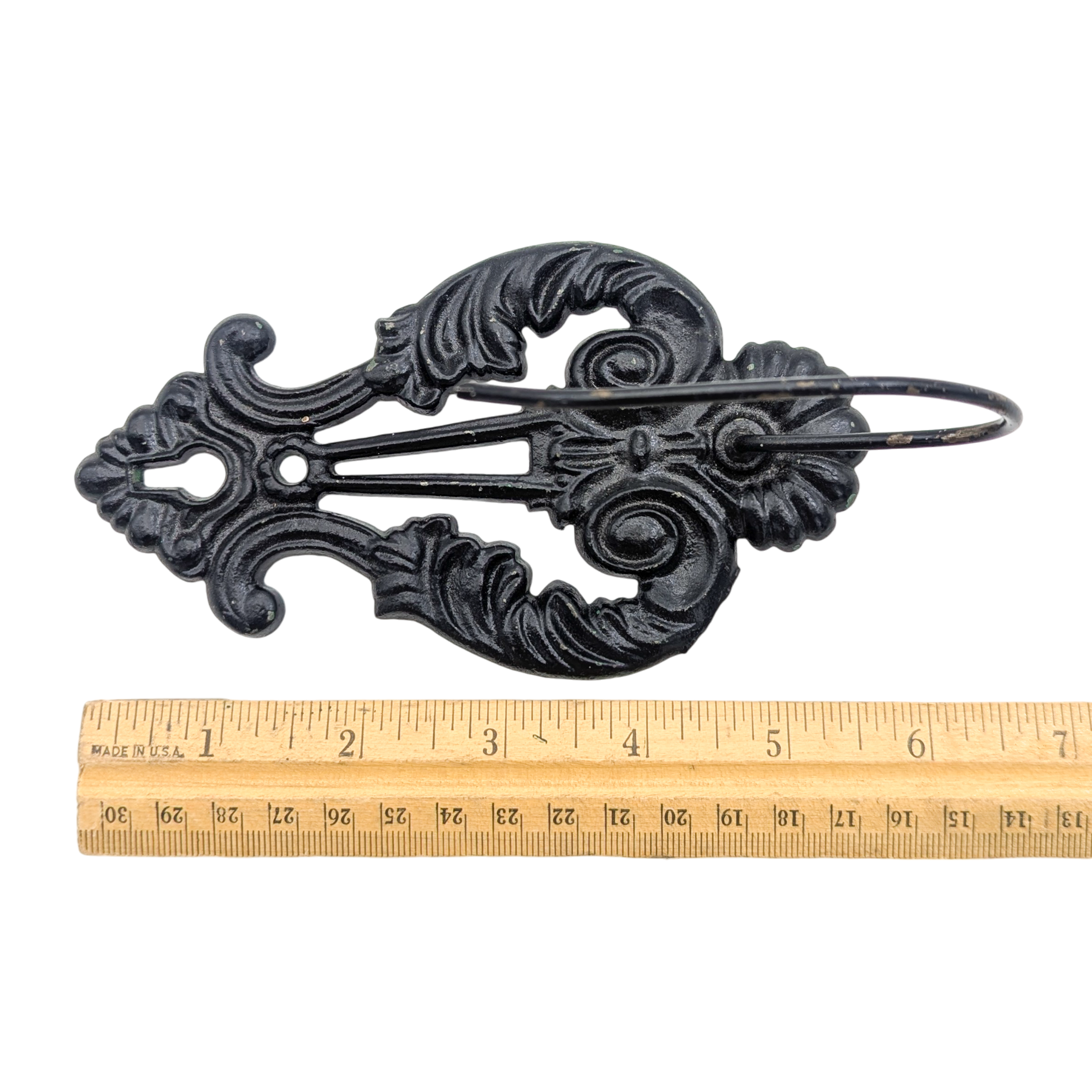 Antique Victorian Cast Iron Wall Mount Receipt Spike