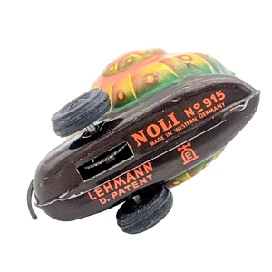 Vintage German Tin Snail Friction Toy