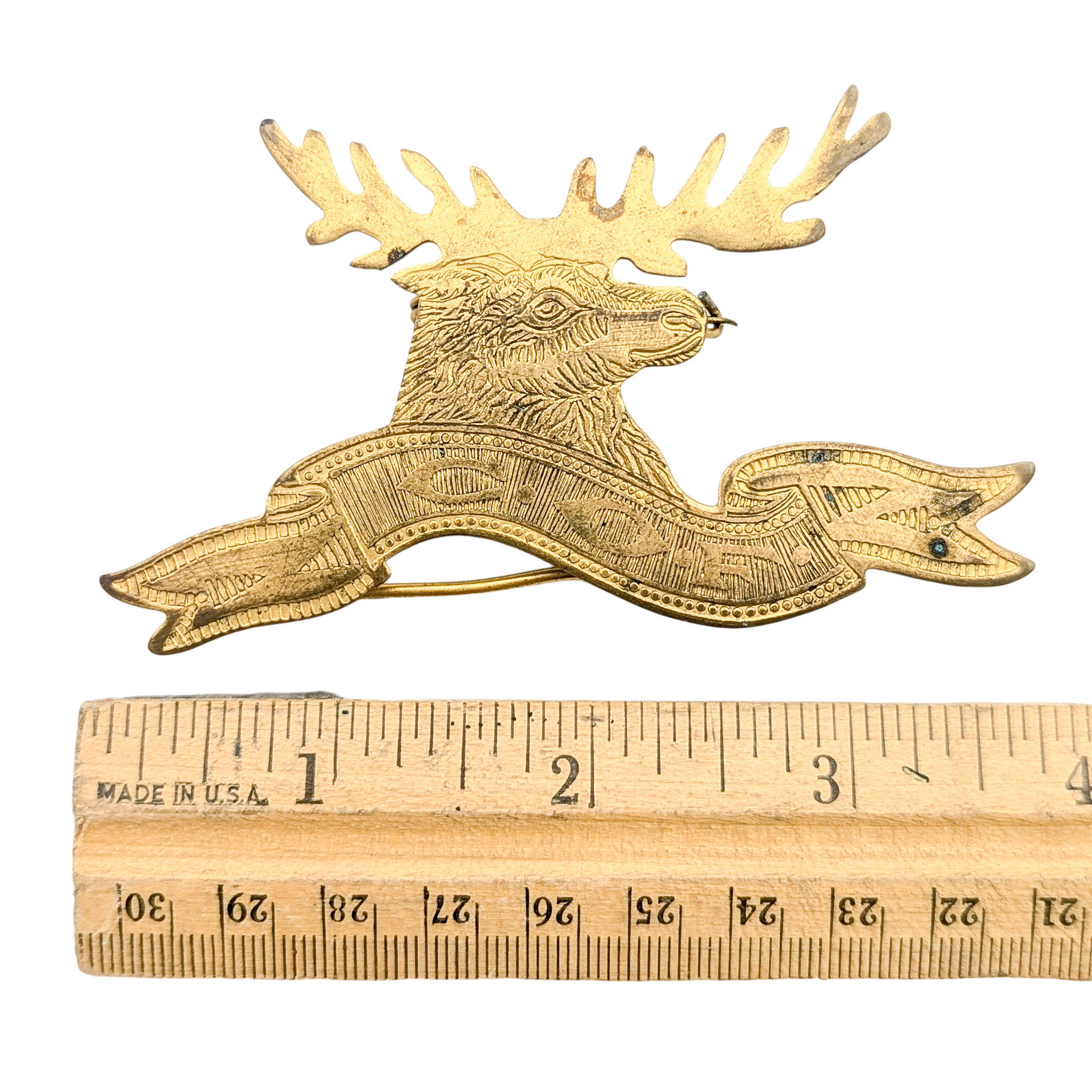 Antique COF Catholic Order of Foresters Badge