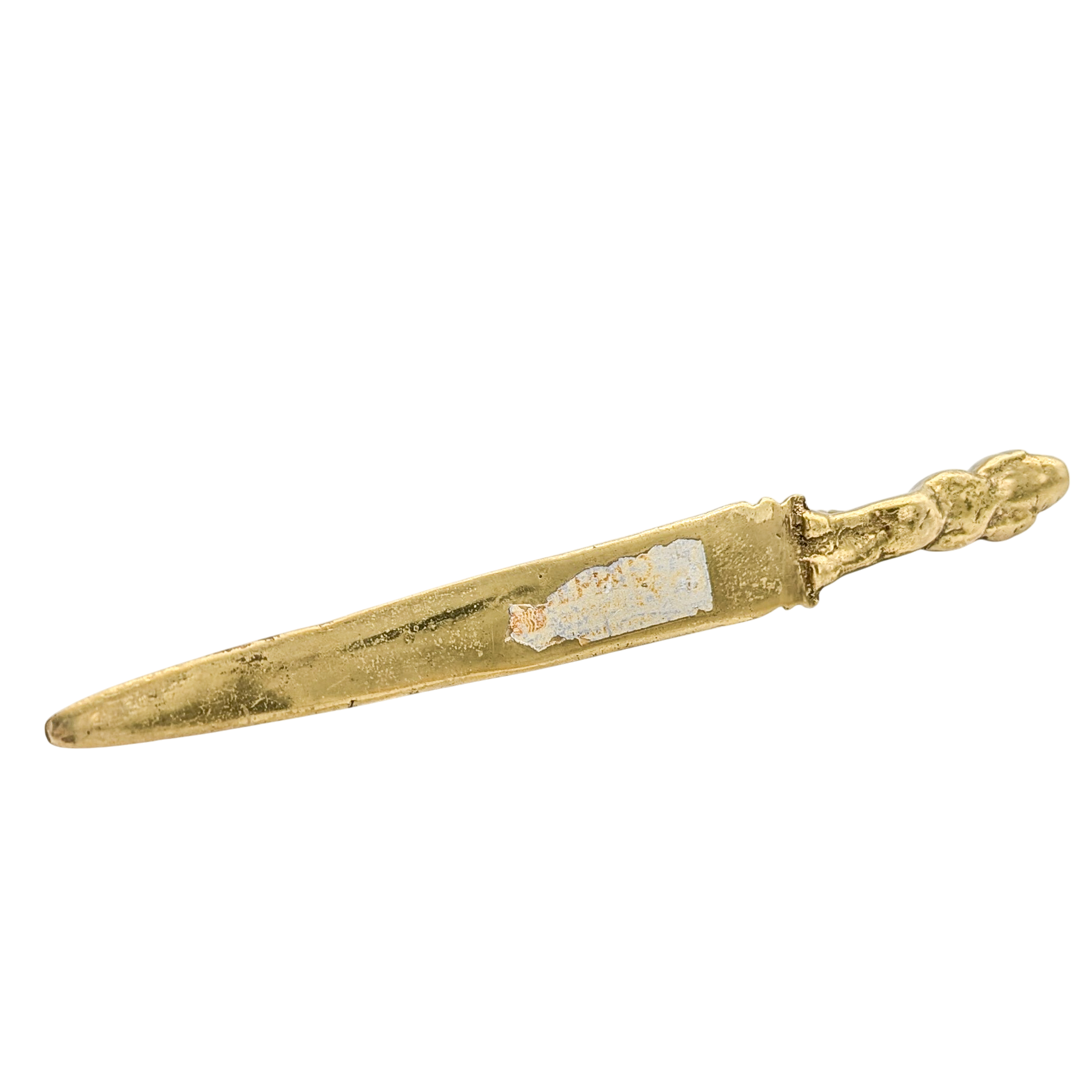Vintage Brass Fertility Letter Opener