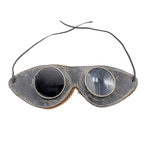 Antique Leather Welding Safety Goggles