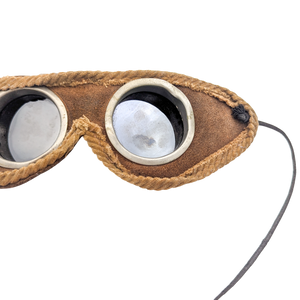 Antique Leather Welding Safety Goggles