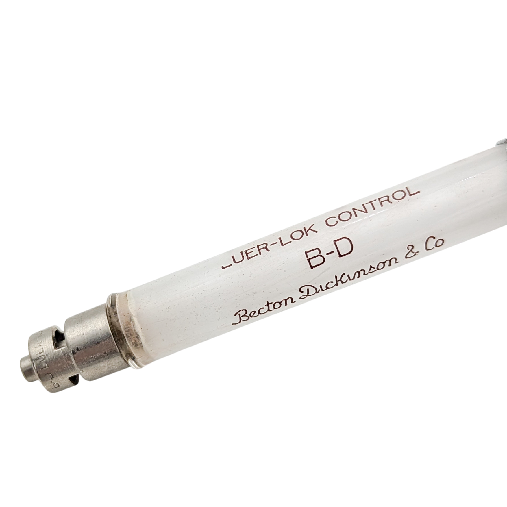 Vintage B-D Luer-Lok Glass Syringe
