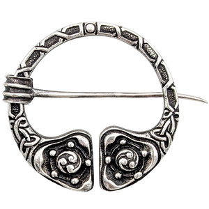 Vintage Sterling Silver Scottish Penannular Kilt Pin