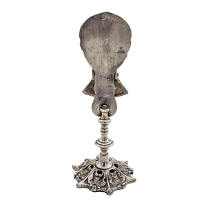 Silverplated Victorian Revival Hand Clip Note Holder