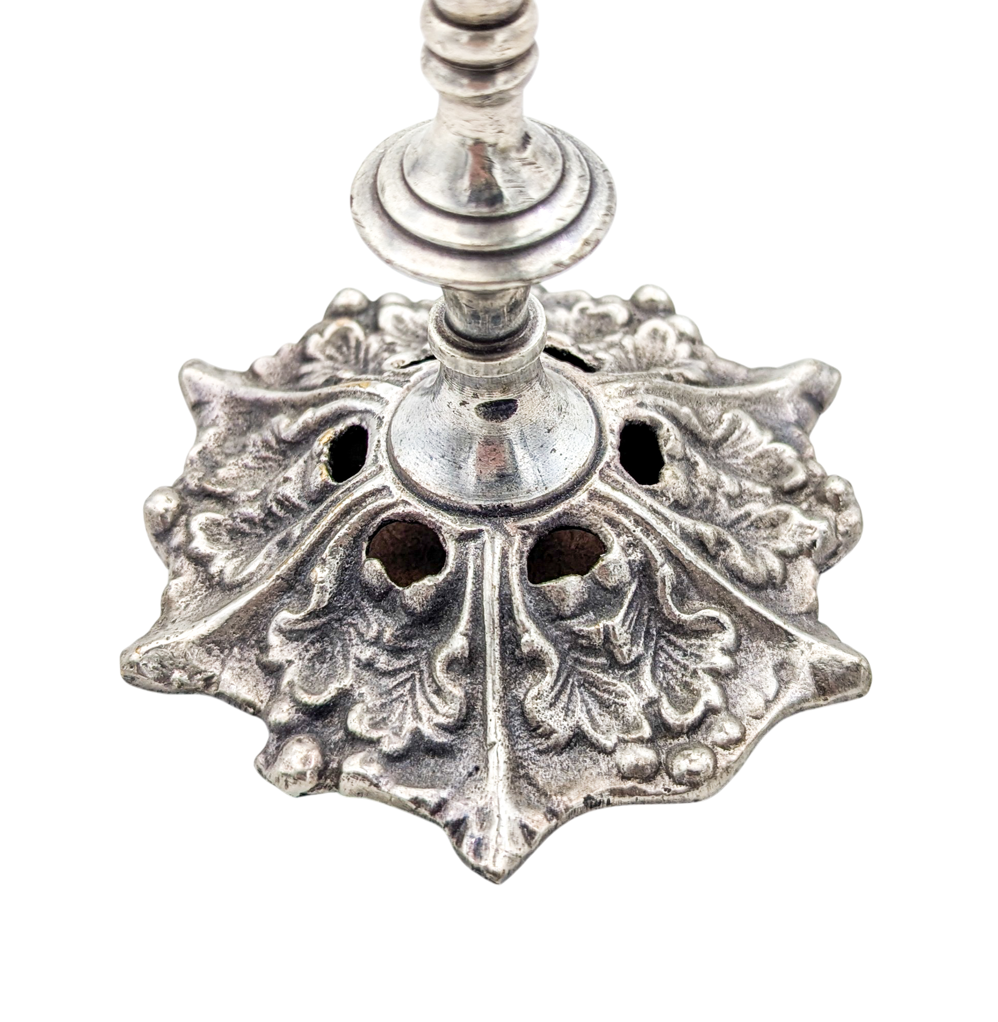 Silverplated Victorian Revival Hand Clip Note Holder