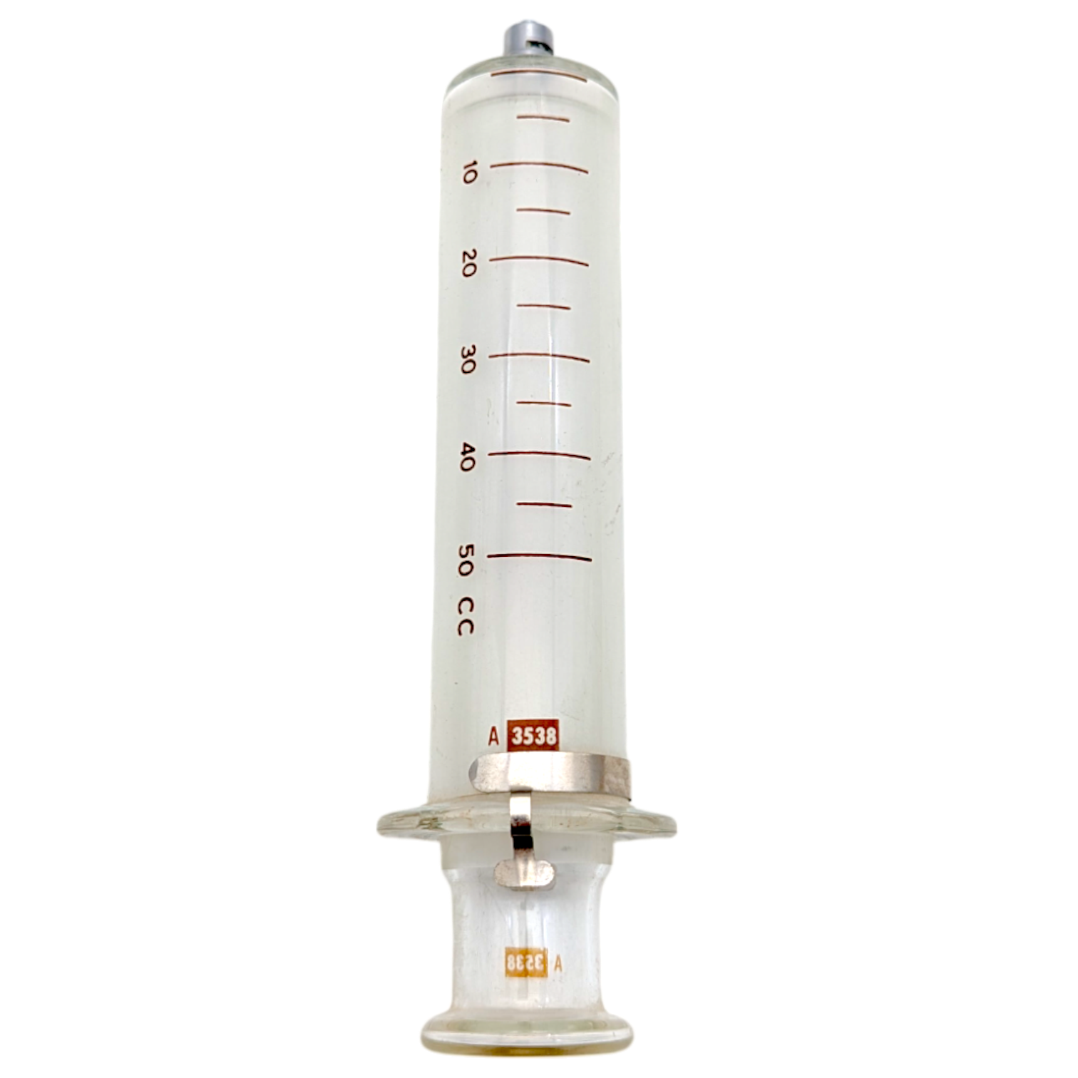 Vintage 50cc Glass Syringe