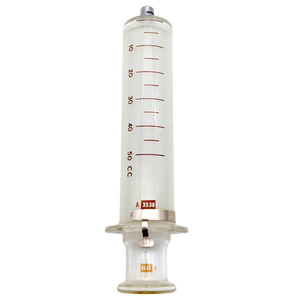 Vintage 50cc Glass Syringe