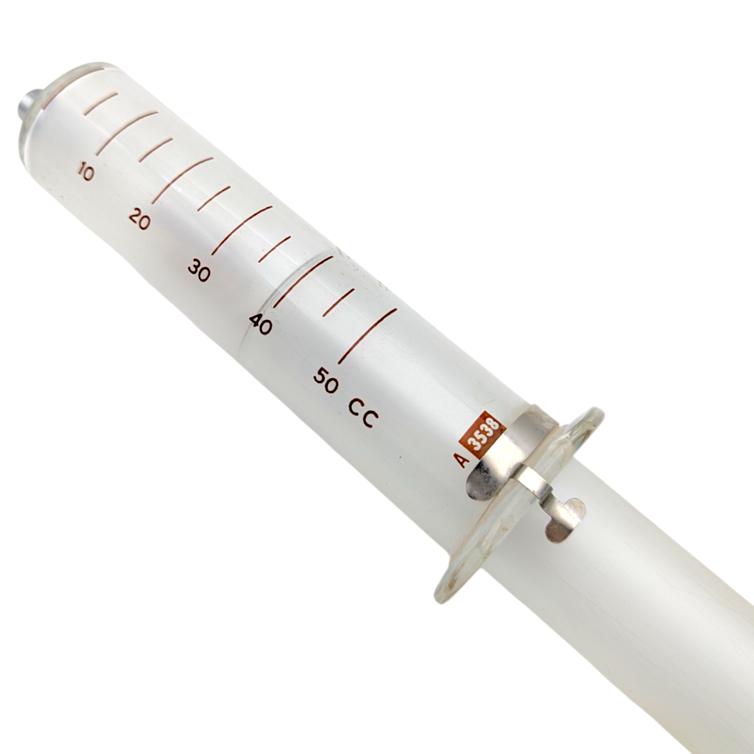 Vintage 50cc Glass Syringe