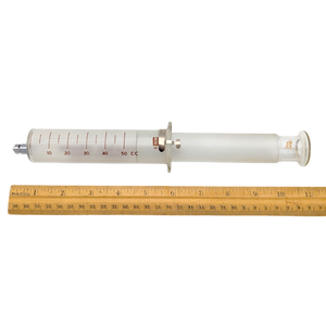 Vintage 50cc Glass Syringe