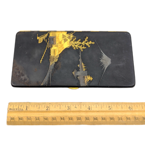 Vintage Japanese Damascene Cigarette Case