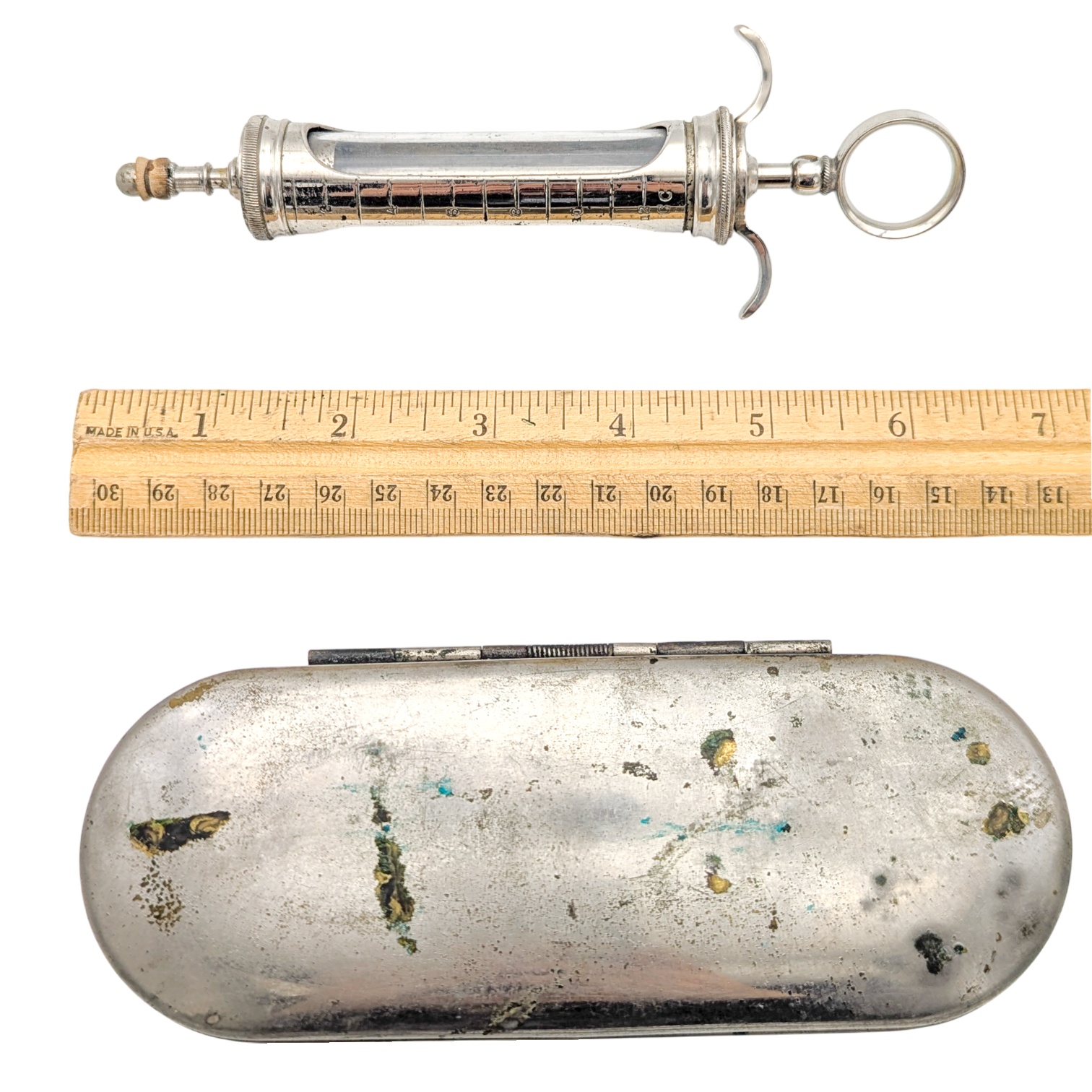 Antique Hypodermic Syringe Set