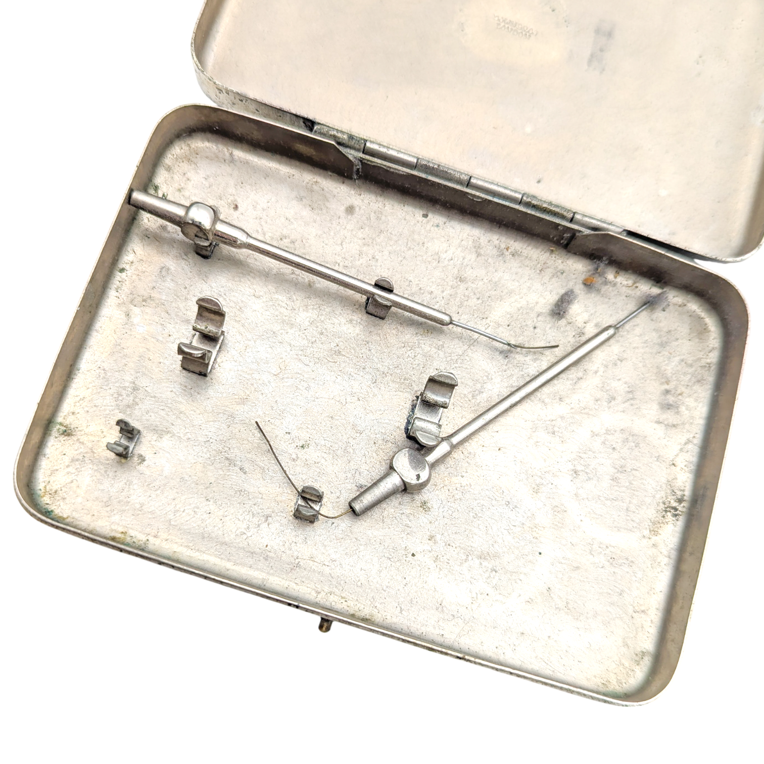 Antique Glass Hypodermic Syringe Set