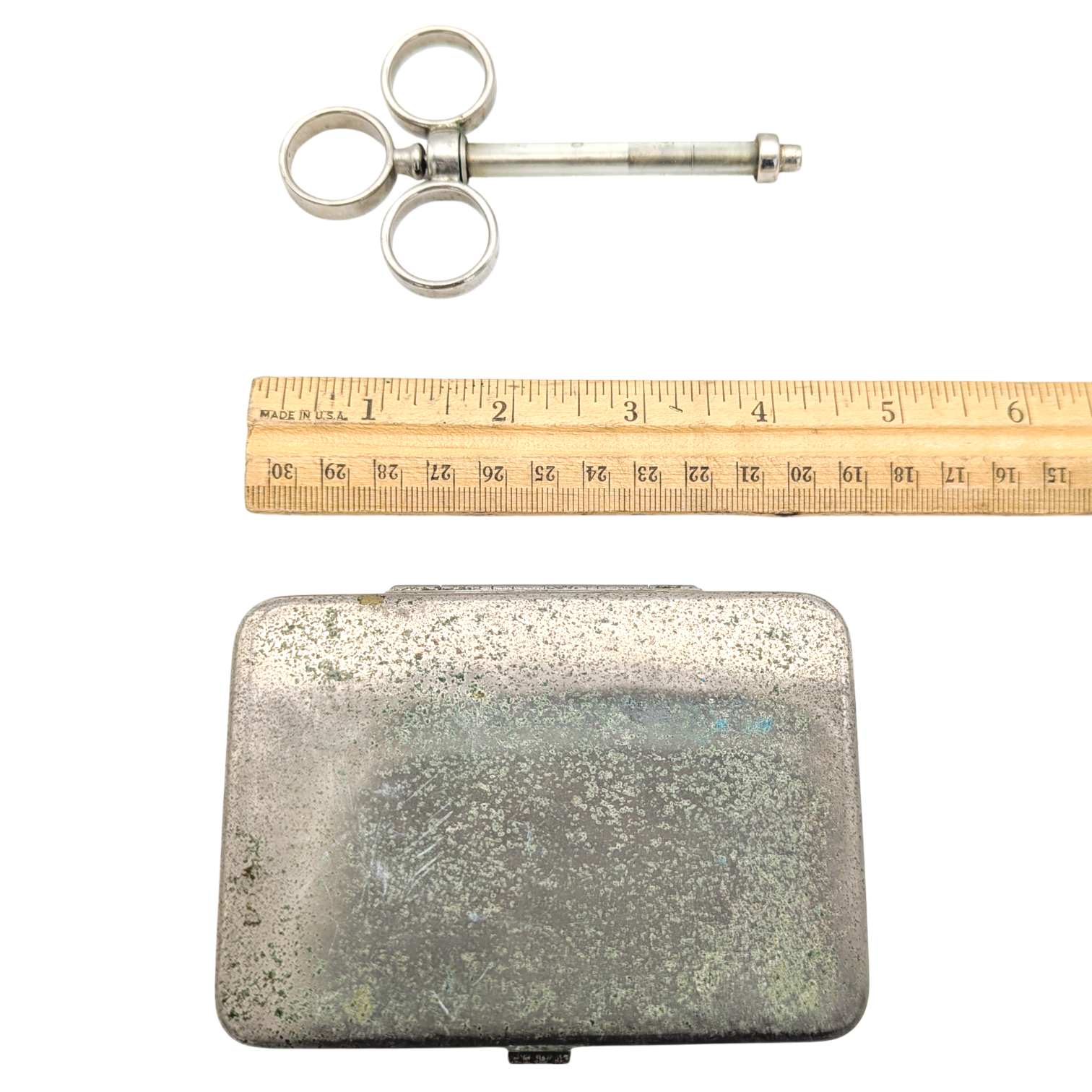 Antique Glass Hypodermic Syringe Set