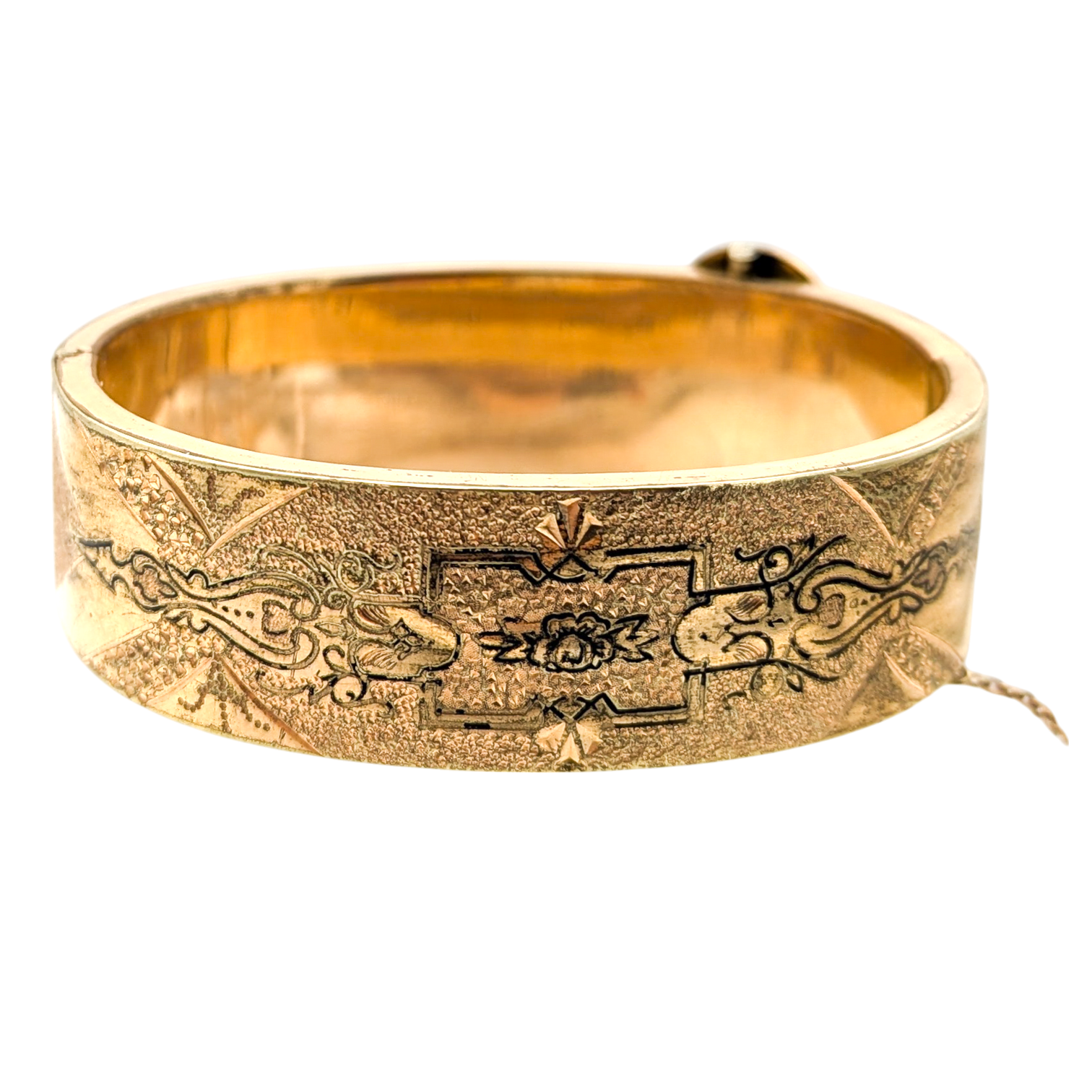 Antique 1913 Taille d'epargne Bangle