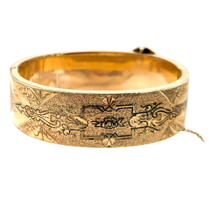 Antique 1913 Taille d'epargne Bangle