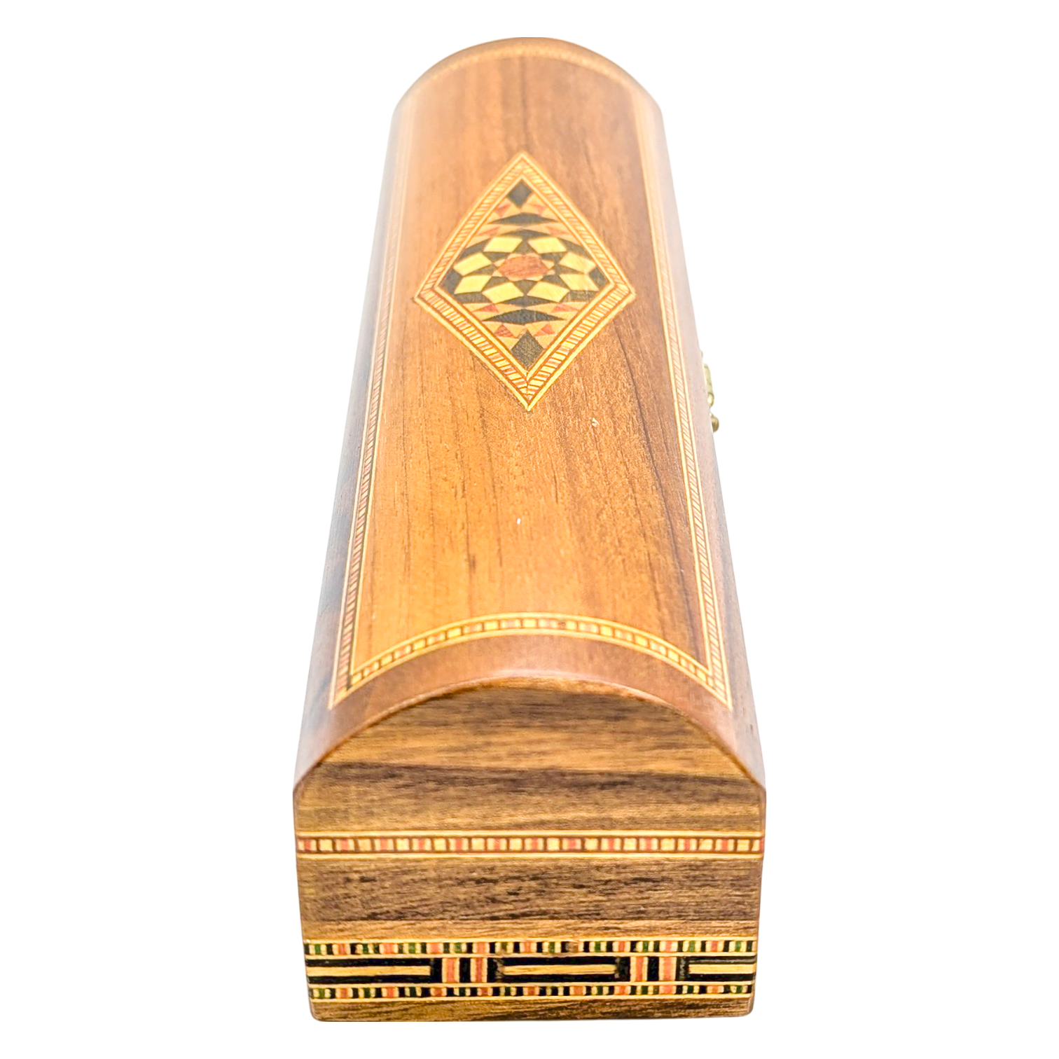 Vintage Spanish Inlaid Wood Box Full of Frankincense & Myrrh